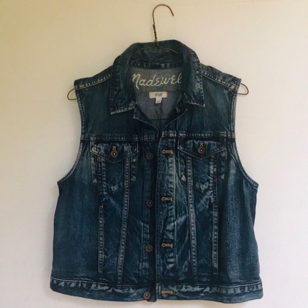 Madewell Jean Vest